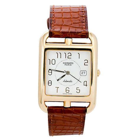 montre hermes cape cod occasion|hermes cape cod watch gold.